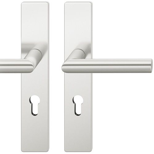 FSB 12 1076  rokturu/uzliku grt. PZ 72mm, alumīnijs anodēts dabīgā tonī F1