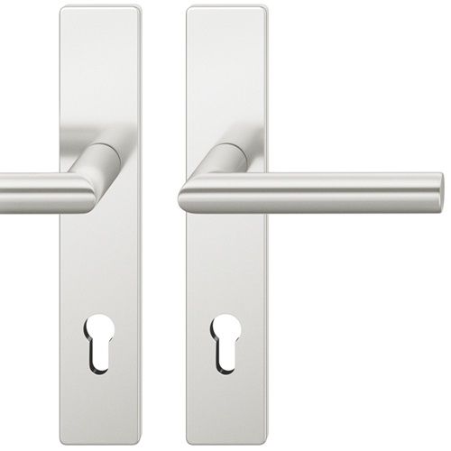 FSB 12 1076  rokturu/uzliku grt. PZ 92mm, alumīnijs anodēts dabīgā tonī F1