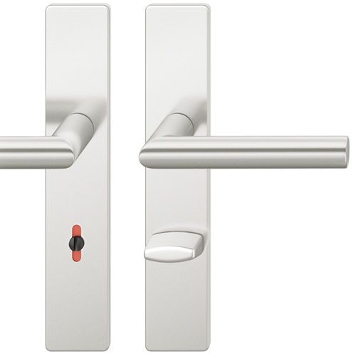 FSB 12 1076  rokturu/uzliku grt. WC 78mm, alumīnijs anodēts dabīgā tonī F1