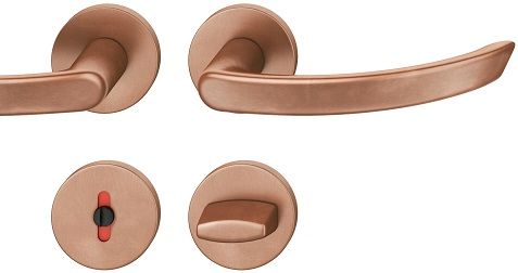 Rokt./apaļo rozešu grt.WC, DB 39-58 mm, gaiša bronza