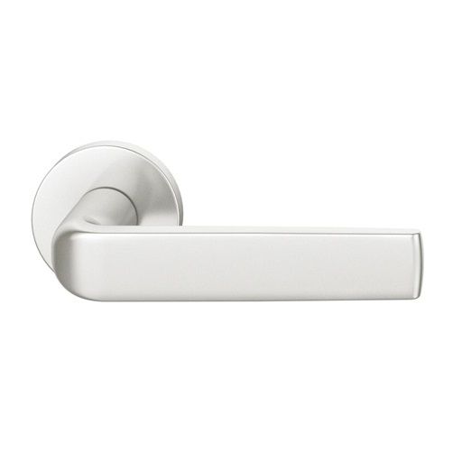 Handle set on round roses BAC, DB 39-58 mm, aluminium F1