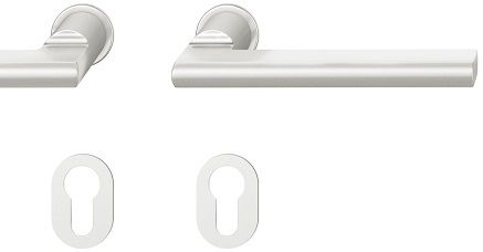 Plug-in handle set PZ, alu F1