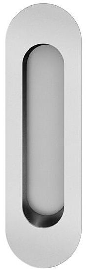 Flush sliding door handle, alum. F1