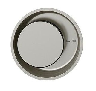 Bīdāmo durvju rokturis, apaļš, alumīnijs F1, LABAIS