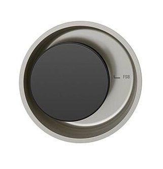 Bīdāmo durvju rokturis, apaļš, alumīnijs F1/S8, LABAIS