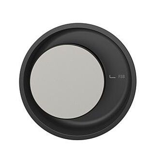 Bīdāmo durvju rokturis, apaļš, alumīnijs S8/F1, LABAIS