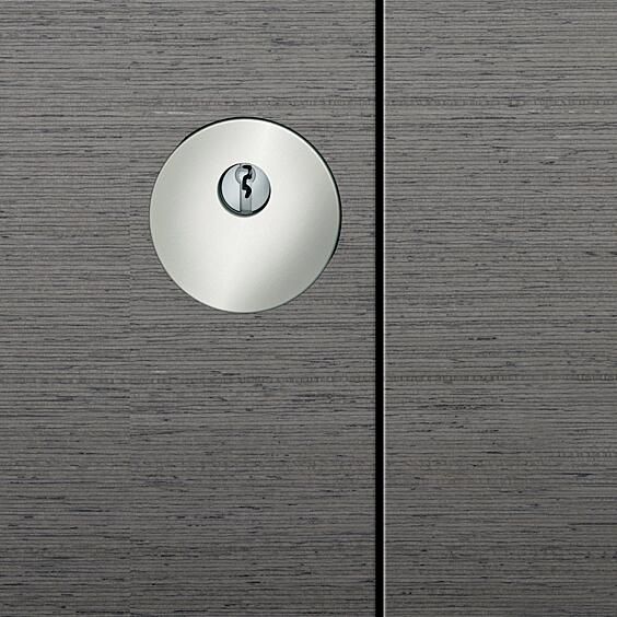 Iegremdējama drošības rozete bez vairoga, kompl.ar 1735, alumīnijs F1