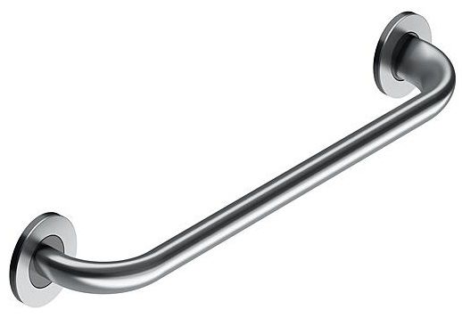 Atbalsta rokturis vannas/dušas telpām 450x36/22mm, matēts nerūsējošais tērauds