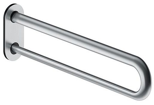 Support rail for basin/WC area 700mm, matt stainless steel