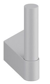 Rezerves WC papīra ruļļa turētājs A100, pelēks RAL7040