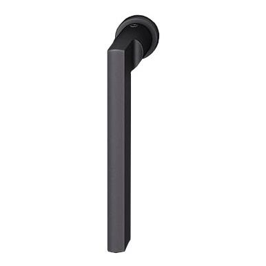 Plug-in window handle FSB 1035, alu S8 black