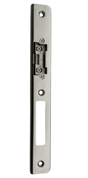 15-530E adjustable strike plate, lightly galvanised, right