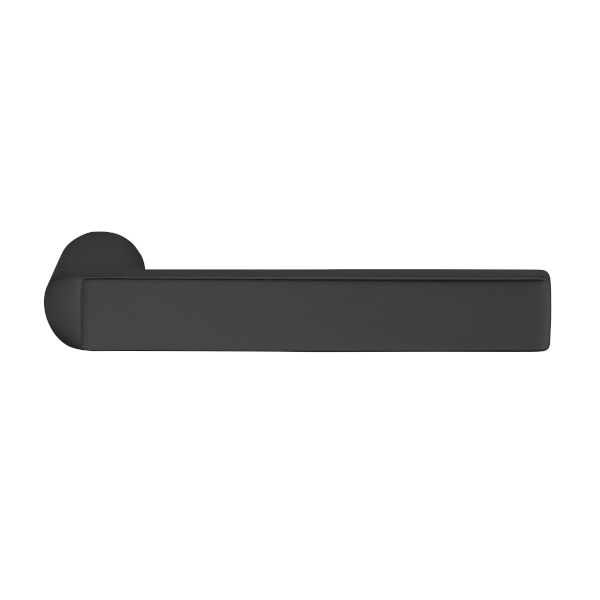1900 lever without spindle, aluminium black RAL 9005 F14