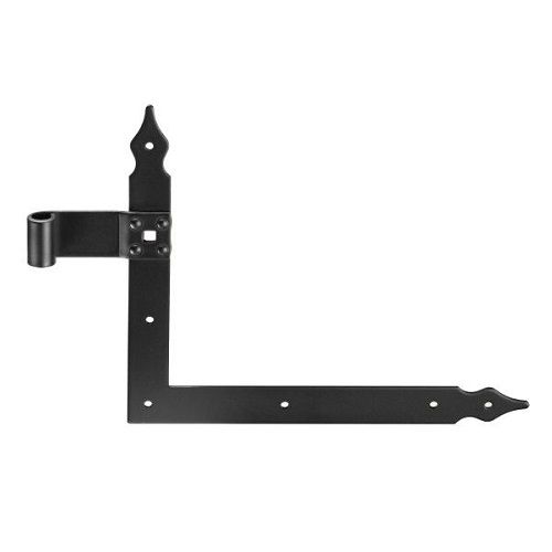 2146 Stūra eņģes, 250x300mm, melnas