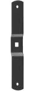 2156 Vidus eņģe, 200mm, melna