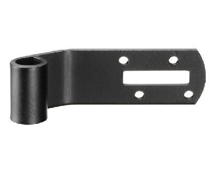 2169 Izliekts 26° regulējams eņģu rullītis, melns