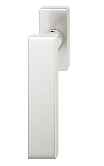 1003 window handle on rectangular rose, alum.F1