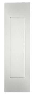 Bīdāmo durvju rokturis, iegremdējams, alumīnijs F1