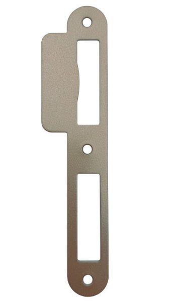 5-01 N universal strike plate, lacquered titanium tone