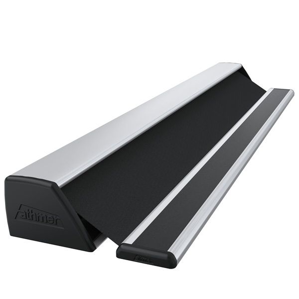 Pirkstu sargs NR-24 Smart 1925mm; rullo lente melna; profili un korpuss - alumīnijs dabīgā tonī F1