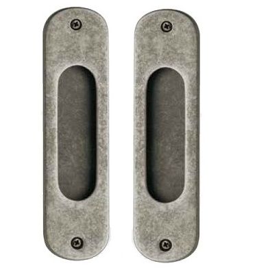 Bīdāmo durvju rokturu PĀRIS, antīka sudraba tonis