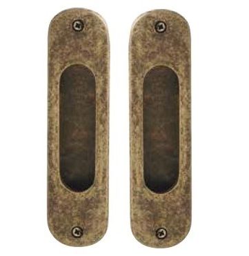 Bīdāmo durvju rokturu PĀRIS, misiņš antīki patinēts