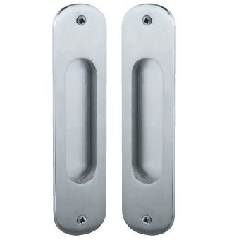 Bīdāmo durvju rokturu PĀRIS, matēti hromēts