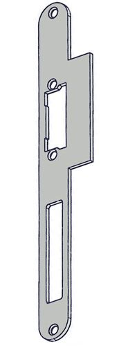 59B Profix2 striking plate, stainless steel