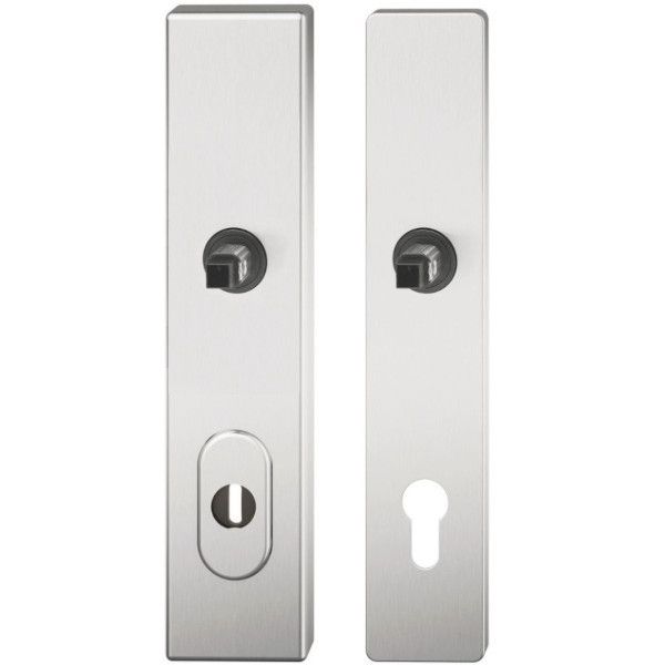 73 7376 ASL S2-ZA security backplate, PZ/92/8mm, aluminium F1