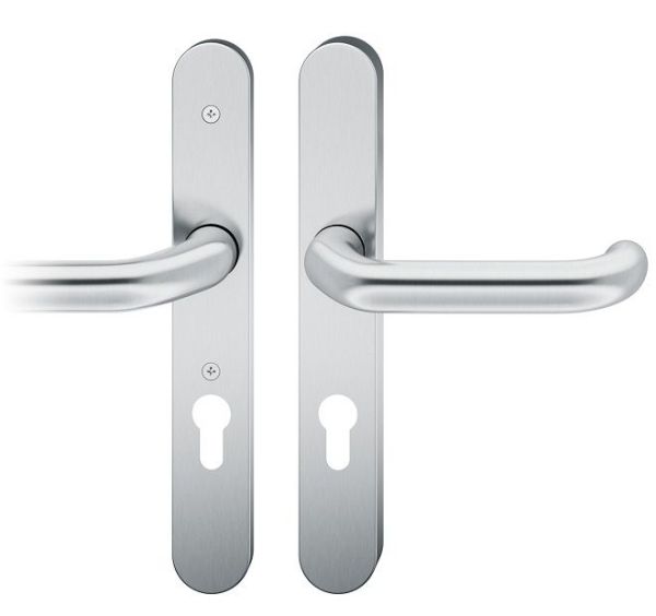 Šaurprofila drošības grt. rokt./rokt., PZ 92mm, nerūs.tērauds