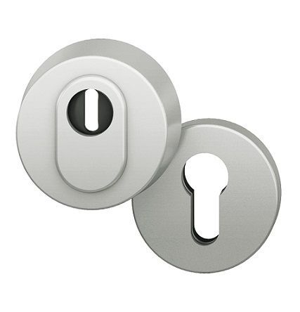 Drošības rozete 14mm ar vairogu + pretrozete 1735, alumīnijs F1