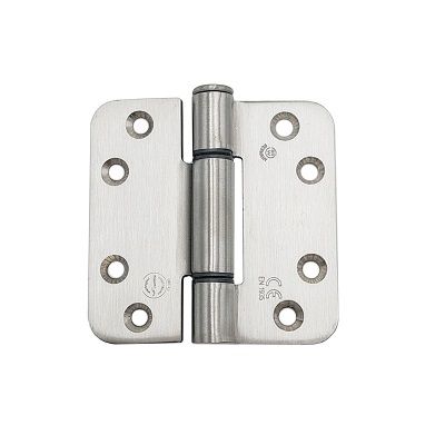 Hinge RD 818 89x89 mm, stainless steel, right/left