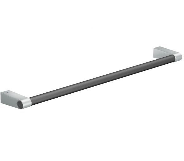 Towel rail A100 Ø12x600mm, anthracite/grey metallic