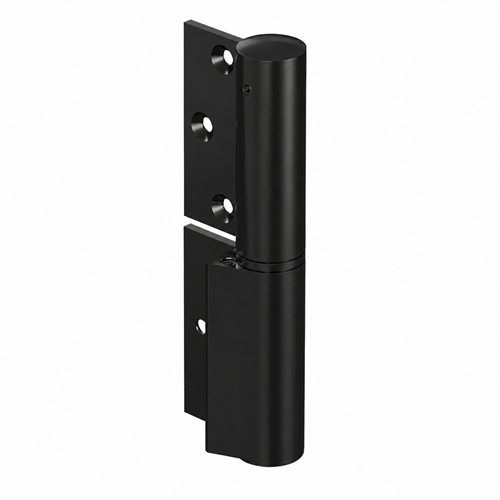 EV 835E40 SOL Adjustable hinge for wooden doors, satin black anodized (005), RIGHT