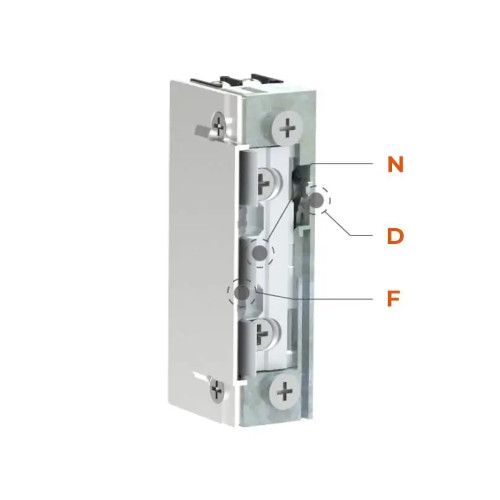 NC elektromagnētiskais sprūds Dorcas 99 NDF TOP DOUBLE 10-24V AC/DC ar atbloķētāju