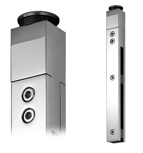 AKZENT ass eņģu sistēma stikla durvīm 2200mm