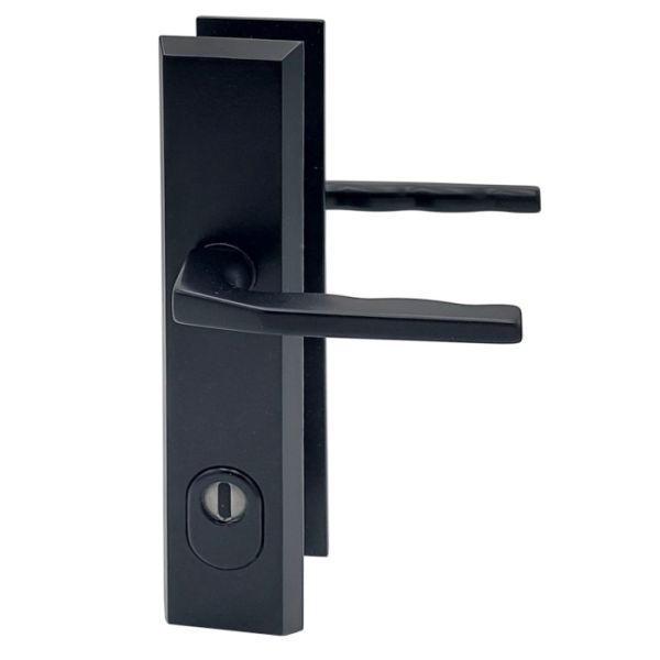 ALPHA Drošības grt. ar abpus.rokturiem un cilindra vairogu, 8/92mm, DB 85-95mm, alum. melns F14