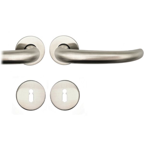 INDIA 3114 (Amor) handle set with roses BB, class 3, st.steel