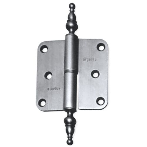 Eņģe 80/80A ar dekoratīviem galiem, nerūs.tērauds, LABĀ