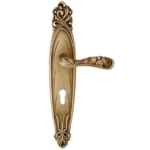 ARTE handle set PZ/72mm, brass patine matt