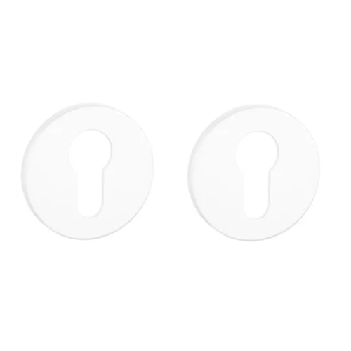 PZ apaļas rozetes Ø 52mm, biezums 5mm, matēti balts