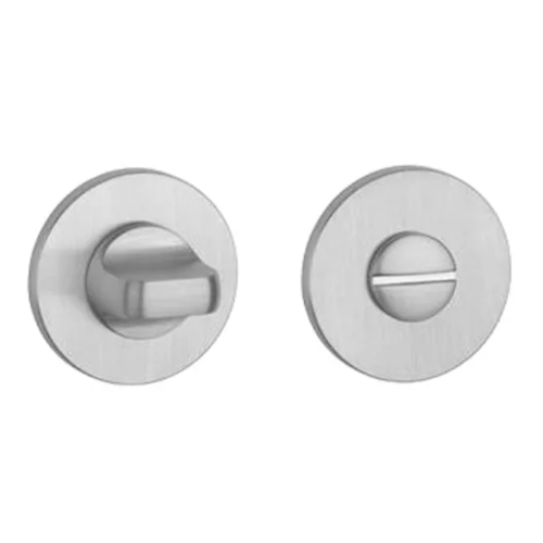 WC aizgrieznis 4x4/6/8mm, apaļas rozetes Ø 52mm, biezums 5mm, satinēti hromēts