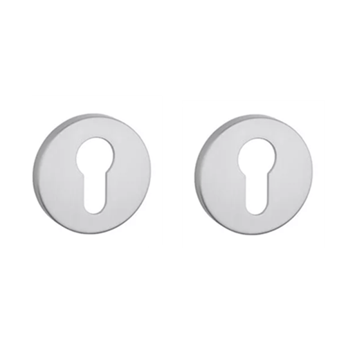 PZ apaļas rozetes Ø 52mm, biezums 5mm, satinēti hromēts