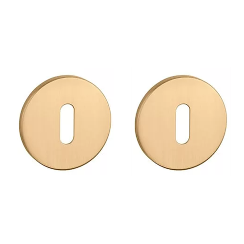 BB apaļas rozetes Ø 52mm, biezums 5mm, matēti zeltīts