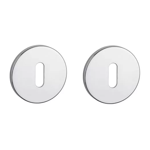 BB apaļas rozetes Ø 52mm, biezums 5mm, pulēti hromēts