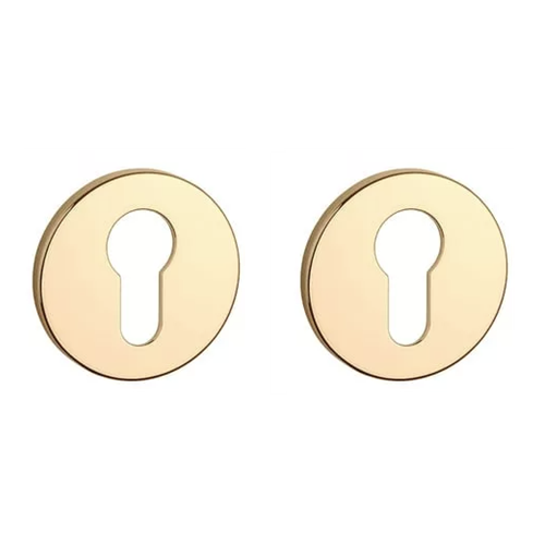 PZ apaļas rozetes Ø 52mm, biezums 5mm, spīdīgi zeltīts