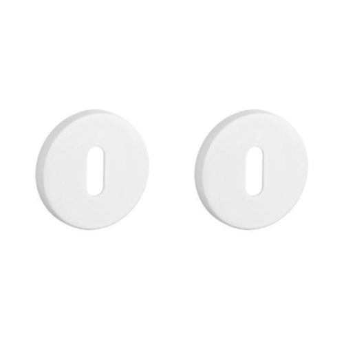 BB apaļas rozetes, Ø 52mm, biezums 7 mm, balts