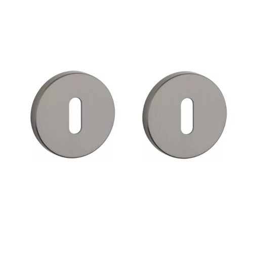 BB apaļas rozetes, Ø 52mm, biezums 7 mm, grafīta tonī