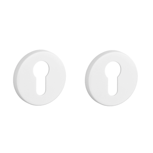 PZ apaļas rozetes, Ø 52mm, biezums 7 mm, balts