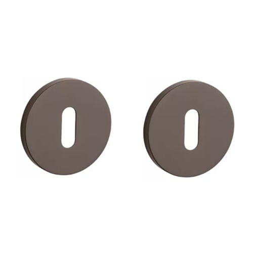 BB apaļas rozetes, Ø 53mm, biezums 7 mm, brūns metālisks